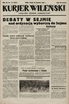 Kurjer Wileński : niezależny dziennik demokratyczny. 1935, nr 172