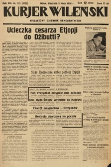 Kurjer Wileński : niezależny dziennik demokratyczny. 1936, nr 121