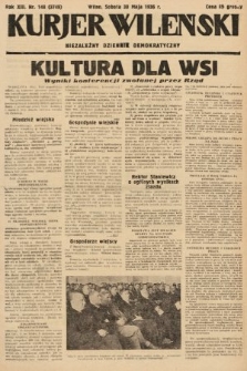 Kurjer Wileński : niezależny dziennik demokratyczny. 1936, nr 148