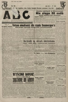 ABC : pismo codzienne : informuje wszystkich o wszystkiem. 1934, nr 186