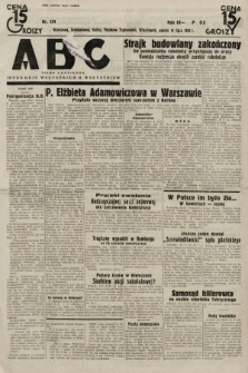ABC : pismo codzienne : informuje wszystkich o wszystkiem. 1934, nr 191