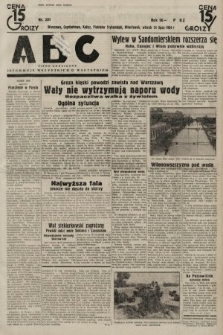ABC : pismo codzienne : informuje wszystkich o wszystkiem. 1934, nr 201