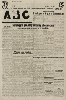 ABC : pismo codzienne : informuje wszystkich o wszystkiem. 1934, nr 232