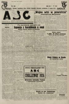 ABC : pismo codzienne : informuje wszystkich o wszystkiem. 1934, nr 236