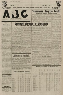 ABC : pismo codzienne : informuje wszystkich o wszystkiem. 1934, nr 255