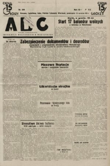 ABC : pismo codzienne : informuje wszystkich o wszystkiem. 1934, nr 264