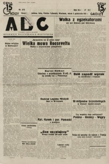 ABC : pismo codzienne : informuje wszystkich o wszystkiem. 1934, nr 272