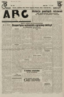 ABC : pismo codzienne : informuje wszystkich o wszystkiem. 1934, nr 275