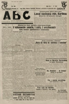 ABC : pismo codzienne : informuje wszystkich o wszystkiem. 1934, nr 286