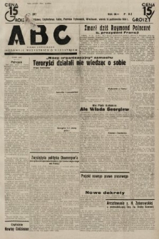 ABC : pismo codzienne : informuje wszystkich o wszystkiem. 1934, nr 287