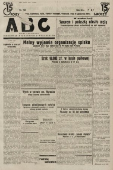 ABC : pismo codzienne : informuje wszystkich o wszystkiem. 1934, nr 288