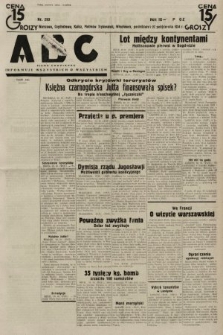 ABC : pismo codzienne : informuje wszystkich o wszystkiem. 1934, nr 293 [ocenzurowany]