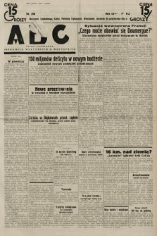 ABC : pismo codzienne : informuje wszystkich o wszystkiem. 1934, nr 296