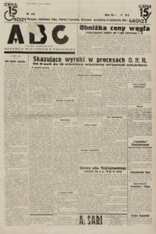 ABC : pismo codzienne : informuje wszystkich o wszystkiem. 1934, nr 301