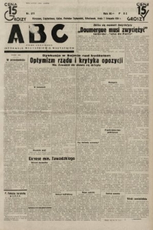 ABC : pismo codzienne : informuje wszystkich o wszystkiem. 1934, nr 311