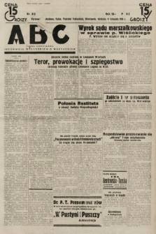ABC : pismo codzienne : informuje wszystkich o wszystkiem. 1934, nr 315
