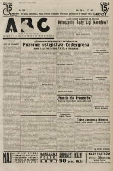 ABC : pismo codzienne : informuje wszystkich o wszystkiem. 1934, nr 323