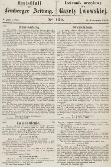 Amtsblatt zur Lemberger Zeitung = Dziennik Urzędowy do Gazety Lwowskiej. 1863, nr 129