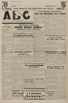 ABC : pismo codzienne : informuje wszystkich o wszystkiem. 1934, nr 346