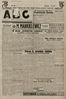 ABC : pismo codzienne : informuje wszystkich o wszystkiem. 1934, nr 352
