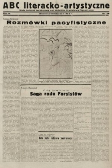 ABC Literacko-Artystyczne : stały dodatek tygodniowy. 1934, nr 48