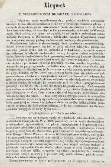 Plotkarz : świstek satyryczny. 1842, Urywek