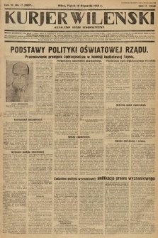 Kurjer Wileński : niezależny organ demokratyczny. 1934, nr 17