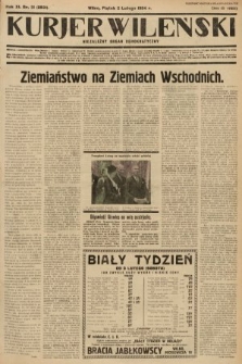 Kurjer Wileński : niezależny organ demokratyczny. 1934, nr 31