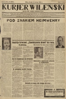 Kurjer Wileński : niezależny organ demokratyczny. 1934, nr 43