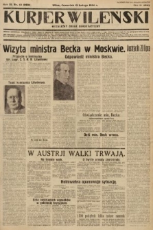 Kurjer Wileński : niezależny organ demokratyczny. 1934, nr 44