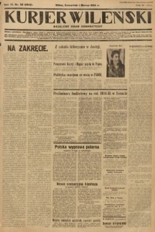 Kurjer Wileński : niezależny organ demokratyczny. 1934, nr 58