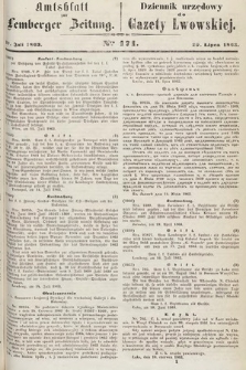 Amtsblatt zur Lemberger Zeitung = Dziennik Urzędowy do Gazety Lwowskiej. 1863, nr 171