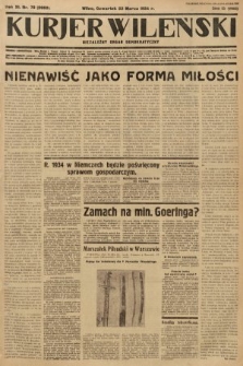 Kurjer Wileński : niezależny organ demokratyczny. 1934, nr 79