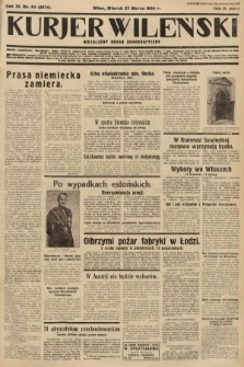 Kurjer Wileński : niezależny organ demokratyczny. 1934, nr 84