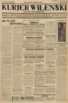 Kurjer Wileński : niezależny organ demokratyczny. 1934, nr 106