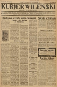 Kurjer Wileński : niezależny organ demokratyczny. 1934, nr 108