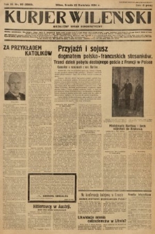 Kurjer Wileński : niezależny organ demokratyczny. 1934, nr 110