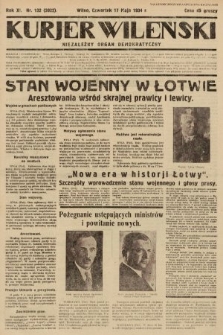 Kurjer Wileński : niezależny organ demokratyczny. 1934, nr 132