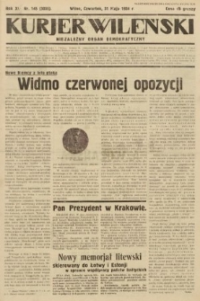 Kurjer Wileński : niezależny organ demokratyczny. 1934, nr 145