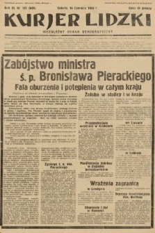 Kurjer Wileński : niezależny organ demokratyczny. 1934, nr 161