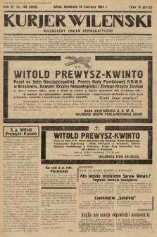 Kurjer Wileński : niezależny organ demokratyczny. 1934, nr 169