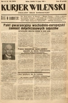 Kurjer Wileński : niezależny organ demokratyczny. 1934, nr 189