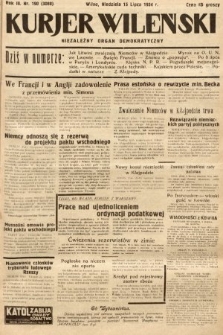 Kurjer Wileński : niezależny organ demokratyczny. 1934, nr 190