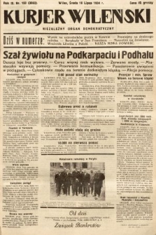 Kurjer Wileński : niezależny organ demokratyczny. 1934, nr 193