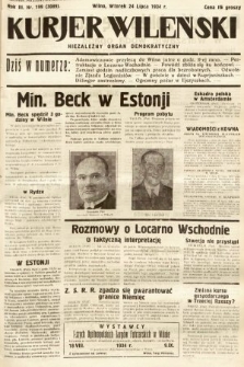 Kurjer Wileński : niezależny organ demokratyczny. 1934, nr 199