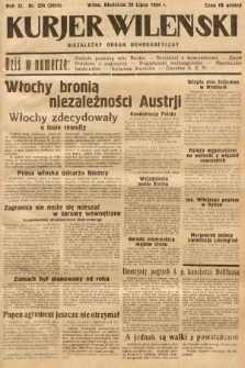 Kurjer Wileński : niezależny organ demokratyczny. 1934, nr 204