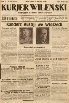 Kurjer Wileński : niezależny dziennik demokratyczny. 1934, nr 228