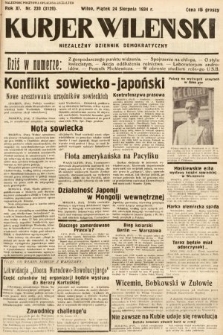 Kurjer Wileński : niezależny dziennik demokratyczny. 1934, nr 230