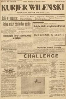 Kurjer Wileński : niezależny dziennik demokratyczny. 1934, nr 239