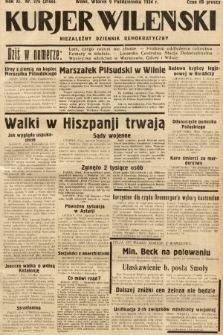 Kurjer Wileński : niezależny dziennik demokratyczny. 1934, nr 276